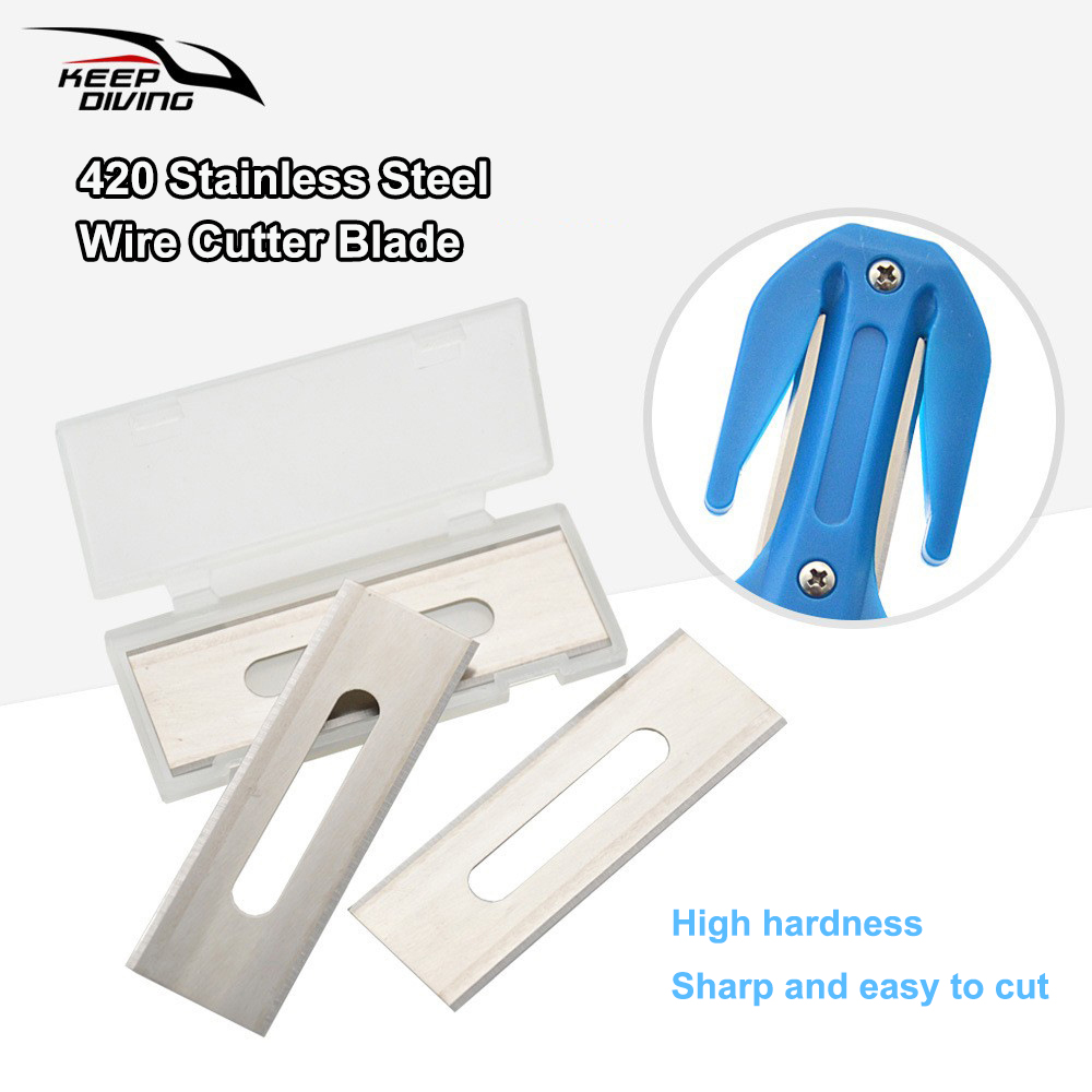 Dive Knife Titanium - 3 pz/lotto Lame Sostituite per KEEP