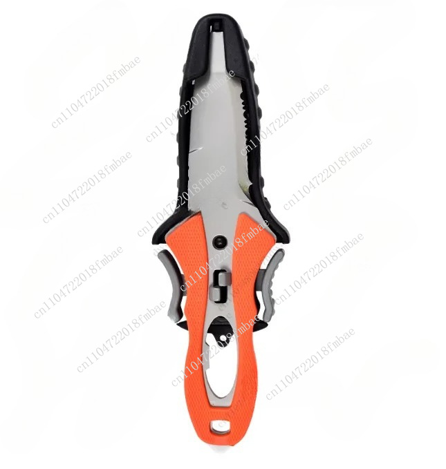 Dive Knife Titanium - Tagliacorda da Esterno Placcato in Titanio,