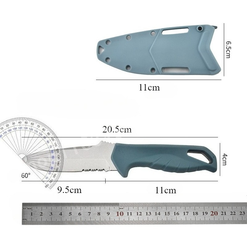 Coltello a lama dritta BM 1804 - Dive Knife Titanium recensione e prezzo